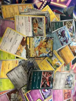Pokemon Official TCG Card Lot 100 Cards Including Ultra Rare, EX, GX, V, VMAX - Image 4