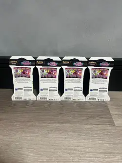 🌟 Pokemon TCG x4 Fusion Strike Sleeved Booster Pack Art Set. .All New & Sealed✅ - Image 2