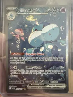 Pokemon TCG Jellicent EX Special Illustration Rare Card 168/086 White Flare NM - Image 1