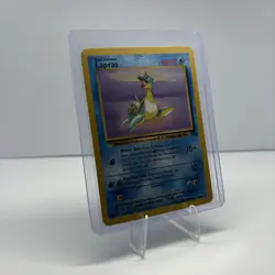Lapras 25/62 Fossil Unlimited Rare - WOTC Pokemon Card LP/NM - Image 3
