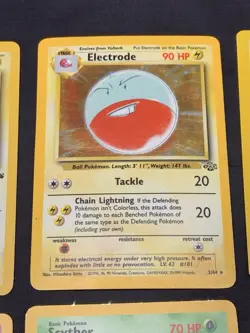 Vintage Pokemon Card Holo Rare Lot - Jungle & Fossil 1999 - LP/MP - Image 3