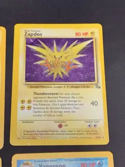 Vintage Pokemon Card Holo Rare Lot - Jungle & Fossil 1999 - LP/MP - Image 4