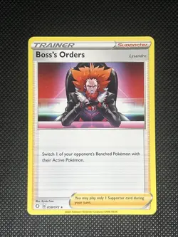 Boss's Orders 058/072 Pokemon Shining Fates Non Holo - Image 1