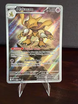 Pokemon TCG: Mega Evolutiions Alakazam ETB Promo MEP 009 EN - Image 1