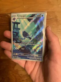 Tirtouga 106/086 IR Illustration Rare Black Bolt Pokemon TCG Mint - Image 1