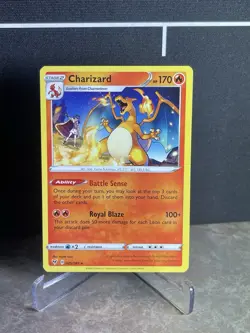 Charizard 025/185 Non Holo Rare Near-Mint Mint Pokemon TCG Vivid Voltage - Image 1