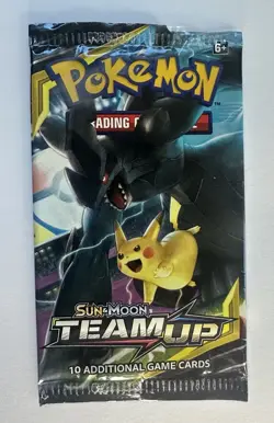 EMPTY - Pokemon - Team Up - Sun & Moon - Zekrom Pikachu Pack EMPTY - Image 1