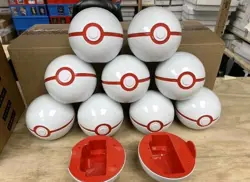 10x - POKEMON GO EMPTY DRAGONITE POKE BALL Storage Container - BULK AVAILABLE!! - Image 1