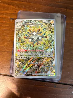 Pokemon Center Exclusive Magneton Stamped Promo SVP 159 MINT - Image 1