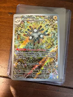 Pokemon Center Exclusive Magneton Stamped Promo SVP 159 MINT - Image 3