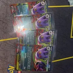 Mega Gengar EX 056/094 Pokemon P hantasmal Flames MN Mega Battle Deck - Image 1