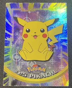 2000 Topps Chrome Pokemon Pikachu #25 Chrome Holo - Image 2