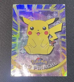 2000 Topps Chrome Pokemon Pikachu #25 Chrome Holo - Image 3