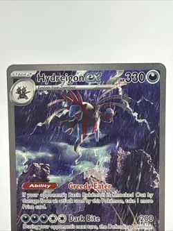 Pokemon Hydreigon ex 169/086 Scarlett And violet White Flare English - Image 2