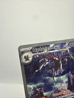 Pokemon Hydreigon ex 169/086 Scarlett And violet White Flare English - Image 5