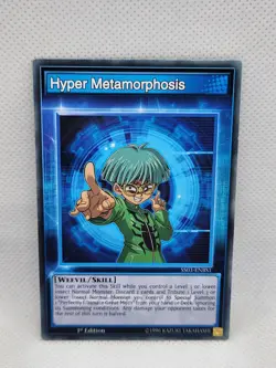 Yu-Gi-Oh! Hyper Metamorphosis SS03-ENBS1 Common 1st Ed Weevil Speed Duel Card NM - Image 1