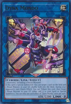 Dyna Mondo Yu-Gi-Oh! MP24-EN176 1st Ultra Rare - Image 1