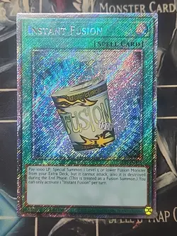 Yu-Gi-Oh! Instant Fusion RA03-EN171 Platinum Secret Rare 1st Edition - Image 1