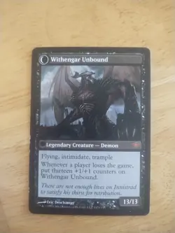 Magic: The Gathering Elbrus, the Binding Blade Withengar Unbound Card 147/158 - Image 1