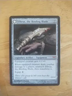 Magic: The Gathering Elbrus, the Binding Blade Withengar Unbound Card 147/158 - Image 2