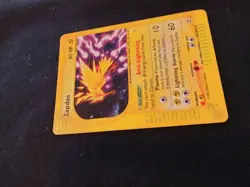 Zapdos H32/H32 Aquapolis Holo eReader Pokemon Card MP Condition - Image 1