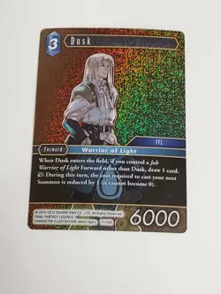 Dusk - 7-115R Final Fantasy TCG CCG Opus VII 7 Card Foil Holo Nice! - Image 1