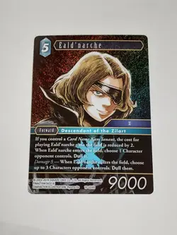 Eald'narche Foil - 10-024R Final Fantasy TCG CCG Card Opus X Holo Foil Nice! - Image 1
