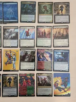 MTG Mavel Spider-Man Foil Lot 160 Cards (LP) Common, Rare, Mythic - Image 4