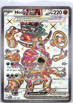 Hoopa ex 226/182 SV04: Paradox Rift - Pokemon Card - NM - Image 1