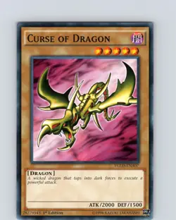 Yu-Gi-Oh TCG Curse Of Dragon YGLD-ENA07 1st Edition Regular Common Card NM - Image 1