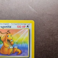 Dragonite 19/62 Pokemon Fossil Regular Rare Card - LP - Image 5