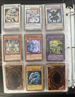 Large Card Collection BINDER Lot OLDSCHOOL Blue Eyes ULTIMATE RARES YUGIOH - Image 3