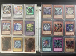 Large Card Collection BINDER Lot OLDSCHOOL Blue Eyes ULTIMATE RARES YUGIOH - Image 4