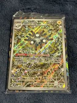 Magneton ⚡ SVP 159 Pokemon TCG Surging Sparks Black Star Promo Card, Sealed - Image 1