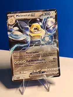 Melmetal ex 104 Sv: Scarlet & Violet Promo Cards Holo Pokemon TCG NM - Image 1