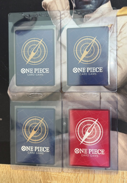 One Piece Card Game Alt Art Lot Rosinante, Franky, Double Foxy English NM! - Image 2
