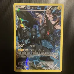 Pokemon TCG Zekrom Black Star Promos Holo Card XY76 played - Image 1