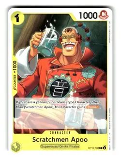One Piece Release Event Card Scratchmen Apoo OP10-108 C - Image 1