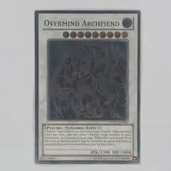 YuGiOh Overmind Archfiend (UTR) EXVC-EN044 Extreme Victory Ultimate Rare Card - Image 1