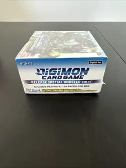Digimon Card Game Release Special Booster V 1.0 Booster Box - Image 3