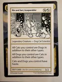 Rin and Seri, Inseparabler Mystery Booster 2 Playtest Cards Regular - Image 1