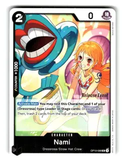 One Piece Release Event Card Nami OP10-088 UC - Image 1