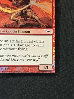Krark-Clan Shaman FOIL Mirrodin Magic The Gathering MTG Card - Image 4