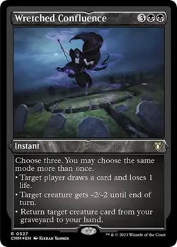Wretched Confluence (Foil Etched) -Foil Near Mint MTG Commander Masters - Image 1