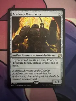 Academy Manufactor 0264 Non Foil Rare Bloomburrow Commander MTG Near Mint - Image 1