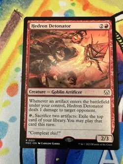 Hedron Detonator Commander: March of the Machine Regular - Image 1