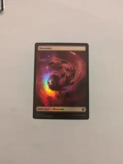 Mountain *FOIL* Theros Beyond Death NM MTG - Image 1
