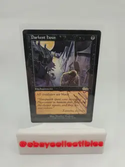 Darkest Hour MTG Urza’s Saga Signed by Artist Heather Hudson - Image 1