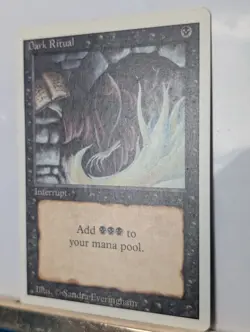 Dark Ritual Revised Edition Regular MTG in MP Condition - Image 3