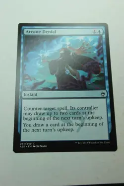 MTG Arcane Denial x1- -Masters 25-Lightly Played - Image 1